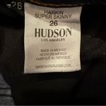 Hudson Jeans Hudson Harkin Super Skinny Mid Rise Rolled Hem Cropped Jeans Sz 26 Photo 6