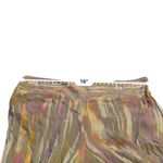Free People  NWT Dancing Days Pants Women’s Size Medium Cream Pink Cropped Flare‎ Photo 8