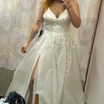 Wedding Dress White Size 4 Photo 1