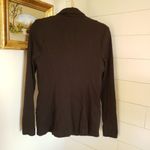 Three Dots  Cotton Black Blazer Jacket Medium Photo 1