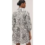 Anthropologie  Maeve Bettina Tiered Shirt Dress Oversized Cottagecore Linen XL Photo 10