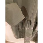 Lands Downunder Olive Green Tie Dye Sweatshirt Dress Made in Italy Women’s Small Photo 3