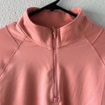 Athleta Whistler Half Zip Sweatshirt Women’s Size Large Rose Pink Photo 1