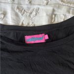 Edikted Black Long Sleeve Crop Top Photo 2