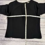Reiss  Grace Black Button-Detail Blouse size 8/40 excellent condition Photo 8