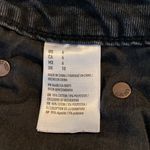 American Eagle  Black Denim Distressed Button Fly Skirt Photo 8