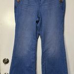 Lane Bryant Pull On Fit High Rise Sailor Flare Jeans Plus Size 16 NWT Stretchy Photo 1