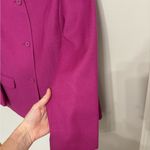 American Vintage Vintage J. G. Hook 100% Wool Bright Fuchsia Pink Blazer - Size 10 Photo 5