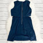Fashion Union  navy Suede Cutout Mini Dress Photo 2