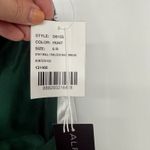 Alfred Sung Draped One-Shoulder Satin Maxi Dress With Pockets Size 6 Photo 7