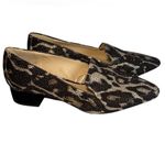 Alex Marie NEW   rhinestone leopard print loafers.size 6.5 Photo 2