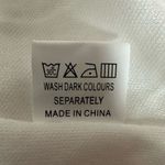 MSLG Elegant Round Neck Short Sleeves Floral Lace Party Dress Sz M Wedding Look White Size M Photo 11