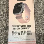 NIB Cylo Pop Silicone Apple Watch Band With Charms Orange Photo 4