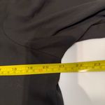 Apt. 9  Essentials Black Button Down Blouse Size M Long Sleeve Roll Tab Shirt Top Photo 7