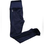 Free People Blue Navy Infinity Cutout Leggings High Rise Movement XS Photo 4