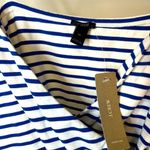J.Crew NET  Nautical Stripe Body Suit Size Medium Photo 3