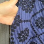 Anthropologie Ett Twa Wide Leg Pants Floral Pull On Cropped Textured Photo 2