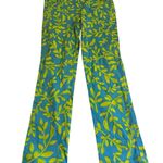 Gretchen Scott  GRIPELESS STRETCH JEANS PANTS SIZE LARGE WEEDWACKER TURQUOISE Photo 0