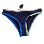 Tavik Jayden colorblock bikini bottom full coverage blue contrast size xs New Photo 1
