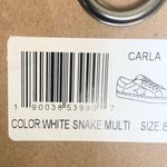 Vintage Havana  Carla Sneakers Gold Snake Size 8 Star Shoes White Sneakers NEW Photo 13