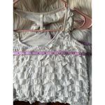 Chic Ivory Ruffled Tank Top Photo 5