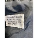 JOBAR INTL INC. MOTO Leather Jacket with USA/Eagle emblem, Men’s Med, Women’s XL Black Photo 4