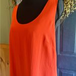 J.Crew  Vibrant Orange Sleeveless Silk Dress with knotted back size 6T Photo 1