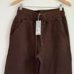 Negative Underwear Waffle Knit Jogger in Espresso, Size Small Photo 6