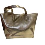 CHI, Gold Tote bag, 11X5X15, Magnetic‎ Closure with inside pockets and zipper Photo 4