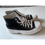 Converse  All Star Lugged Platform Womens Size 9 40 Shoes Black White Athletic Photo 1