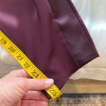 Athleta Endless Satin Spiced Cabernet Trim Pants, Size 6 Photo 12