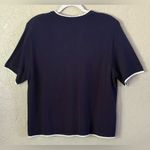 Vintage Southern Lady Cardigan XL Blue Fairygoth Embroidered Short Sleeve Photo 7