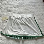 Tuckernuck  White Tennis Skirt Skort Green Trim NWT NEW XL Photo 6