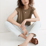 Madewell  (Re)sponsible Weightless Cashmere Sweater Tank Size Large NWT Photo 0