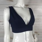 Foreign Exchange  Zip Back Plunge Neck Crop top Photo 5