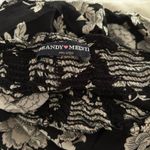 Brandy Melville Black Floral Alexah Pants one size Photo 3