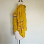 Anthropologie Bl-nk London Sunshine Peasant Top Size XXS Photo 7