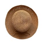 Scala  Raffia Rolled Brim Sun Hat Women’s One Size Natural Beach Vacation Photo 3