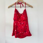 Oasis Outdoor Memorial Day Red, White, Blue Star Bikini Adjustable Straps NWT L Photo 1