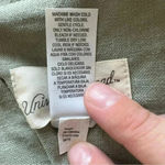 Universal Threads Universal Thread Lagenlook Linen blend Tunic Womens Medium Cover up Green Photo 8