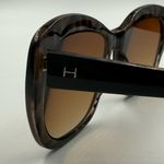 H by Halston Frames Slate Gray with Tortoise Shell Inside Oversized Bold Photo 2