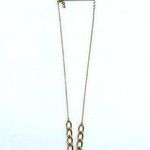 A New Day  Necklace Chain Disc Pendant Gold Tone Photo 0