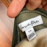 Camo Knit Cold Shoulder Green Size undefined Photo 7