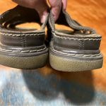 Lower East Side Vintage  Brown chunky platform Sandals slide 6.5 Y2K 90s grunge Photo 6