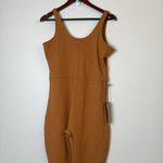 Girlfriend Collective  Twig Scoop Unitard Saddle  OnePiece Legging Jumpsuit XXL Photo 2