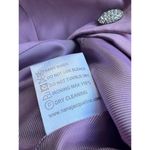 NWT Nana Jacqueline‎ Stella Cropped Blazer Diamond Crystal Single Button Purple Size M Photo 9