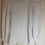 Alya Women’s Elegant White Puff Sleeve Fitted Top Super Soft Size XS Photo 7