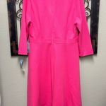 London Times  pink scuba fit & flare midi dress Photo 8