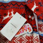 Nordstrom 2 Piece Holiday Pajamas Womens Small Red Sleepwear Casual Lounge Photo 2