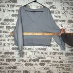 Abercrombie & Fitch | women purple cropped sweatshirt Photo 5